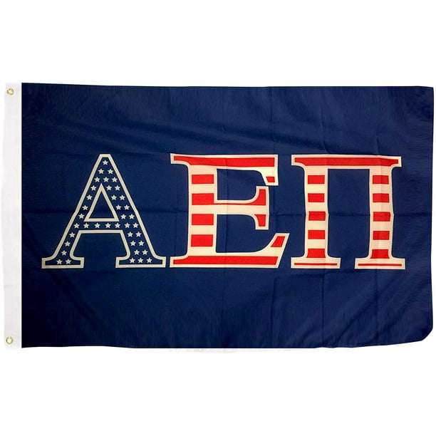 Alpha Epsilon Pi USA Letter Fraternity Flag Banner 3 feet x 5 feet Greek Sign Decor aepi Flag - USA Alpha Epsilon Pi USA Letter Fraternity Flag Banner 3 feet x 5 feet Greek Sign Decor aepi Flag - USA